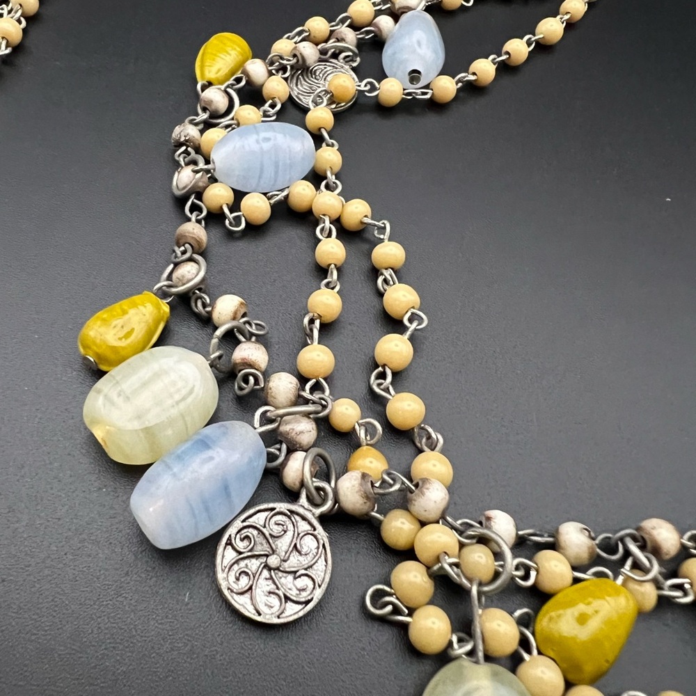 New York and Co Long Layered Necklace - Picture 2 of 4
